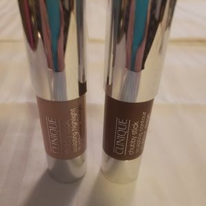 Clinique contour and highlight chubby .13 oz each